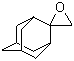 structure of CAS# 24759-97-5, Spiro[adamantane-2,2'-oxirane];(2-Epoxymethylene)adamantane; 2-Methyleneadamantane epoxide; Adamantyleneoxirane; NSC 193487