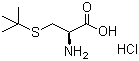 structure of CAS# 2481-09-6, S-tert-Butyl-L-cysteine hydrochloride