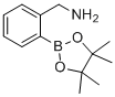 结构式 CAS# 248274-04-6, (2-(4,4,5,5-四甲基-1,3,2-二氧硼杂环戊烷-2-基)苯基)甲胺