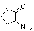 结构式 CAS# 2483-65-0, 3-氨基-2-吡咯烷酮