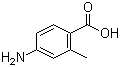structure of CAS# 2486-75-1, 4-Amino-2-methylbenzoic acid