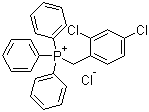结构式 CAS# 2492-23-1, (2,4-二氯苄基)三苯基氯化膦