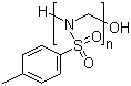 Toluenesulfonamide formaldehyde resin molecular structure (CAS 25035-71-6)