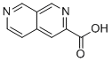 结构式 CAS# 250674-48-7, 2,7-萘啶-3-羧酸
