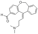 structure of CAS# 2519517-77-0, Olopatadine Carbaldehyde Impurity;(Z)-11-(3-(dimethylamino)propylidene)-6,11-dihydrodibenzo[b,e]oxepine-2-carbaldehyde