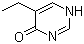 structure of CAS# 25198-98-5, 5-Ethyl-4(1H)-pyrimidinone