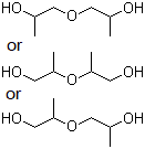 结构式 CAS# 25265-71-8, 一缩二丙二醇; 二(2-羟丙基)醚