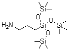 Tris(trimethylsiloxy)(3-aminopropyl)silane molecular structure (CAS 25357-81-7)