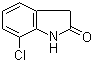 structure of CAS# 25369-33-9, 7-Chlorooxindole;7-Chloro-1,3-dihydro-2H-indol-2-one; 7-Chloro-2-oxyindole