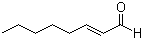 structure of CAS# 2548-87-0, (E)-2-Octenal;(E)-oct-2-enal