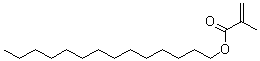 结构式 CAS# 2549-53-3, 甲基丙烯酸十四烷基酯