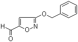 结构式 CAS# 2552-53-6, 3-苄氧基异恶唑-5-甲醛