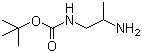 结构式 CAS# 255735-88-7, (2-氨基丙基)氨基甲酸叔丁酯