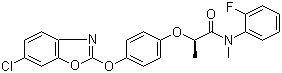结构式 CAS# 256412-89-2, 恶唑酰草胺
