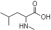 结构式 CAS# 2566-33-8, DL-N-甲基亮氨酸