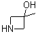 结构式 CAS# 256931-54-1, 3-羟基-3-甲基吖丁啶