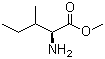 结构式 CAS# 2577-46-0, L-异亮氨酸甲酯