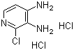 结构式 CAS# 2586-98-3, 2-氯-3,4-吡啶二胺盐酸盐