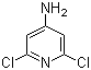 结构式 CAS# 2587-02-2, 4-氨基-2,6-二氯吡啶