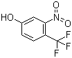 结构式 CAS# 25889-36-5, 3-硝基-4-三氟甲基苯酚