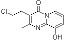 结构式 CAS# 260273-82-3, 3-(2-氯乙基)-9-羟基-2-甲基-4H-吡啶并[1,2-a]嘧啶-4-酮