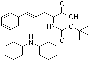 结构式 CAS# 261165-04-2, N-叔丁氧羰基-L-苯乙烯基丙氨酸二环己胺盐
