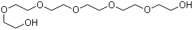 structure of CAS# 2615-15-8, Hexaethylene glycol;3,6,9,12,15-Pentaoxaheptadecane-1,17-diol