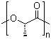 结构式 CAS# 26161-42-2, (S)-乳酸均聚物