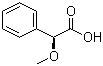 结构式 CAS# 26164-26-1, (S)-(+)-alpha-甲氧基苯乙酸