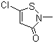 structure of CAS# 26172-55-4, 5-Chloro-2-methyl-4-isothiazolin-3-one ;5-Chloro-2-methyl-3(2H)-isothiazolone; 5-Chloro-2-methylisothiazolone; Kathon IXE