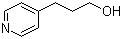 structure of CAS# 2629-72-3, 4-Pyridinepropanol;3-(4-Pyridyl)-1-propanol