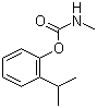 structure of CAS# 2631-40-5, Isoprocarb;(2-Propan-2-ylphenyl) N-methylcarbamate