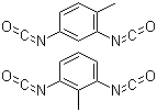 结构式 CAS# 26471-62-5, 甲苯二异氰酸酯