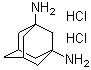structure of CAS# 26562-81-2, 1,3-Diaminoadamantane dihydrochloride