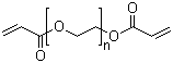 structure of CAS# 26570-48-9, Poly(ethylene glycol) diacrylate;2-prop-2-enoyloxyethyl prop-2-enoate