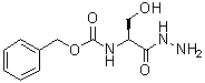 structure of CAS# 26582-86-5, N-Benzyloxycarbonyl-L-serine hydrazide;N-Benzyloxycarbonylserine hydrazide