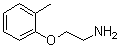 structure of CAS# 26583-60-8, 2-(2-Methylphenoxy)ethylamine