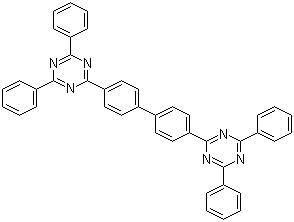 结构式 CAS# 266349-83-1, 4,4'-双[2-(4,6-二苯基-1,3,5-三嗪)]-1,1'-联苯