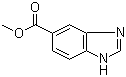 structure of CAS# 26663-77-4, Methyl 1H-Benzimidazole-5-carboxylate