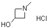 structure of CAS# 26687-49-0, 1-Methyl-3-azetidinol hydrochloride