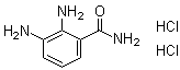 结构式 CAS# 266993-72-0, 2,3-二氨基苯甲酰胺二盐酸盐