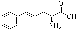 structure of CAS# 267650-37-3, L-Styrylalanine;(E,2S)-2-Amino-5-phenylpent-4-enoic acid