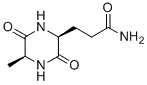 3-((2S,5S)-5-methyl-3,6-dioxopiperazin-2-yl)propanamide molecular structure (CAS 268221-76-7)