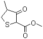 structure of CAS# 2689-70-5, Methyl tetrahydro-4-methyl-3-oxothiophene-2-carbonate;Methyl 4-methyl-3-oxo-2,3,4,5-tetrahydrothiophene-2-carboxylate