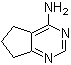 结构式 CAS# 26979-06-6, 6,7-二氢-5H-环戊并[d]嘧啶-4-胺