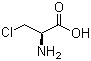 结构式 CAS# 2731-73-9, 3-氯-L-丙氨酸; L-3-氯丙氨酸; (S)-3-氯丙氨酸