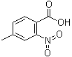 结构式 CAS# 27329-27-7, 4-甲基-2-硝基苯甲酸