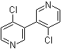 structure of CAS# 27353-36-2, 4,4'-Dichloro-3,3'-bipyridine