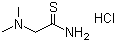 2-(Dimethylamino)thioacetamide hydrochloride molecular structure (CAS 27366-72-9)
