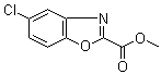 structure of CAS# 27383-92-2, Methyl 5-chloro-2-benzoxazolecarboxylate;5-Chloro-2-benzoxazolecarboxylic acid methyl ester